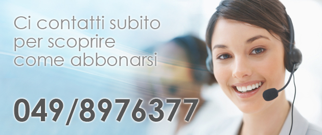 Ci contatti subito per scoprire come abbonarsi!